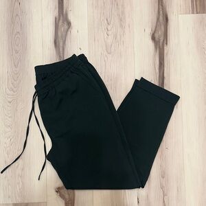 Daily Ritual woven twill cuff pant